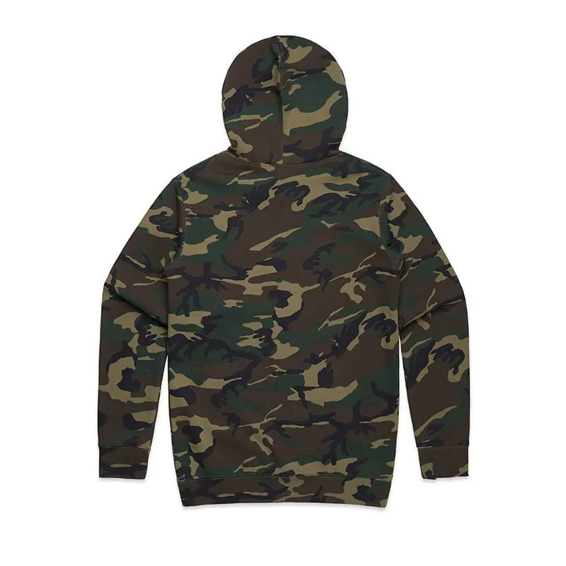 MENS STENCIL CAMO HOOD