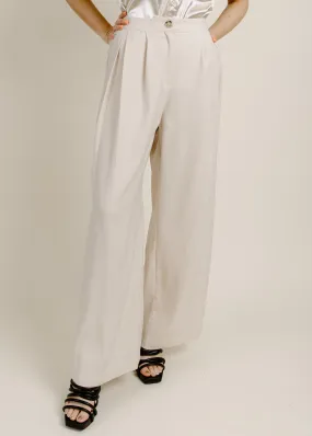 Miranda Beige Wide Leg Pant