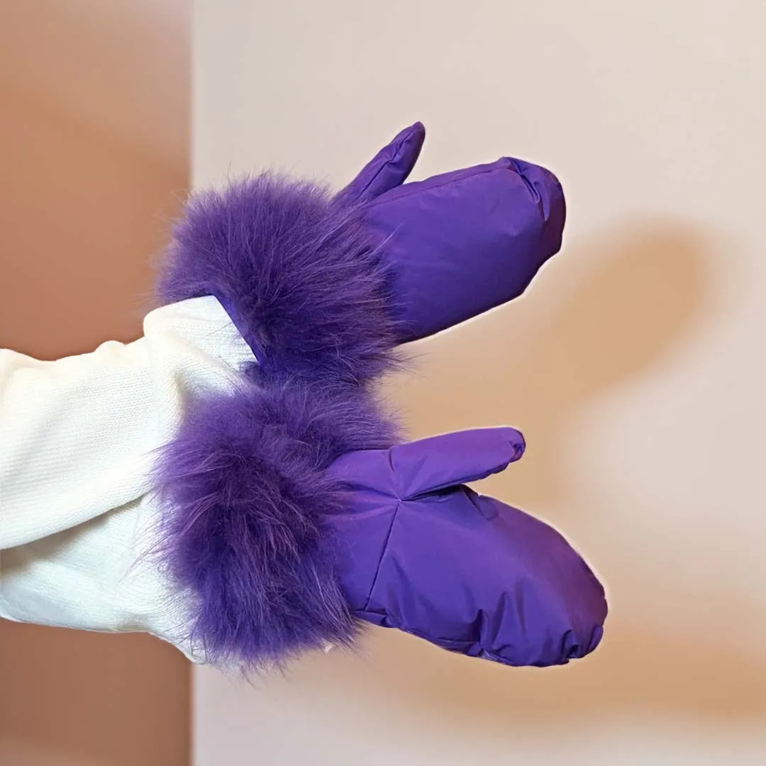 MITTENS PURPLE