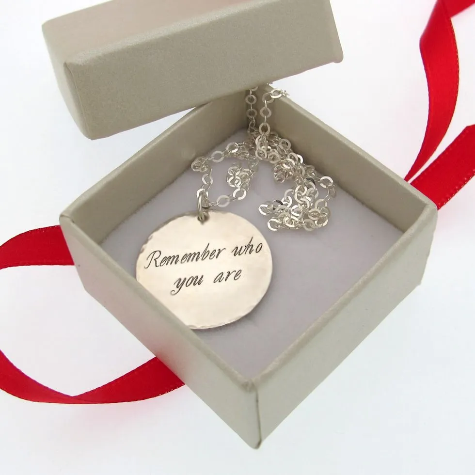 Motivation gift - Inspirational necklace