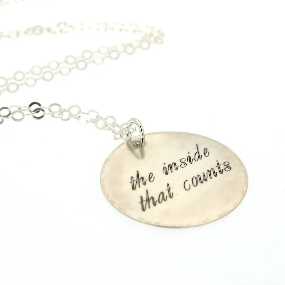 Motivation gift - Inspirational necklace