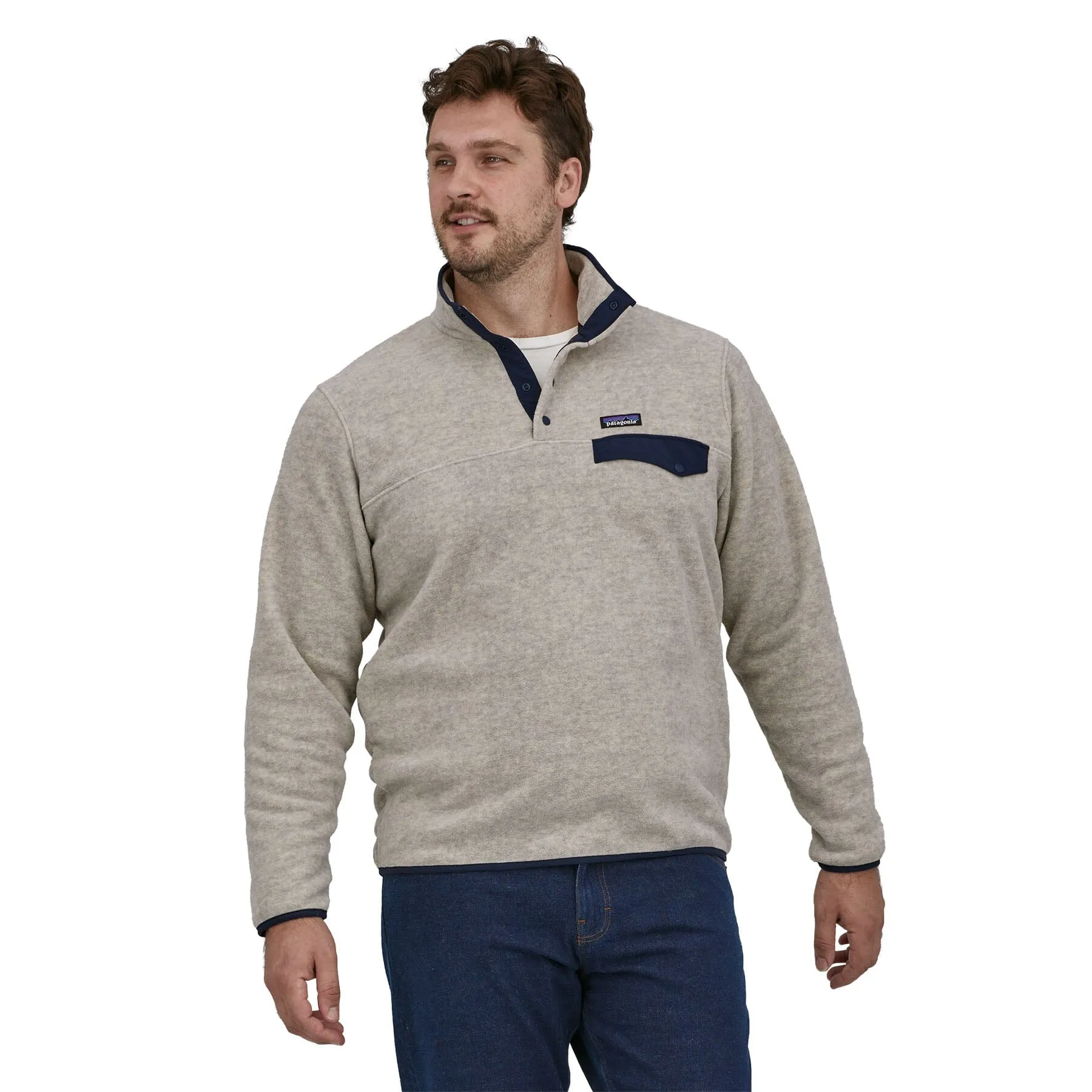 M's LW Synch Snap-T Fleece Pullover - 100% Recycled Polyester