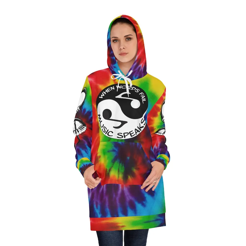 Music of the Soul (YinYang) Hoodie Dress