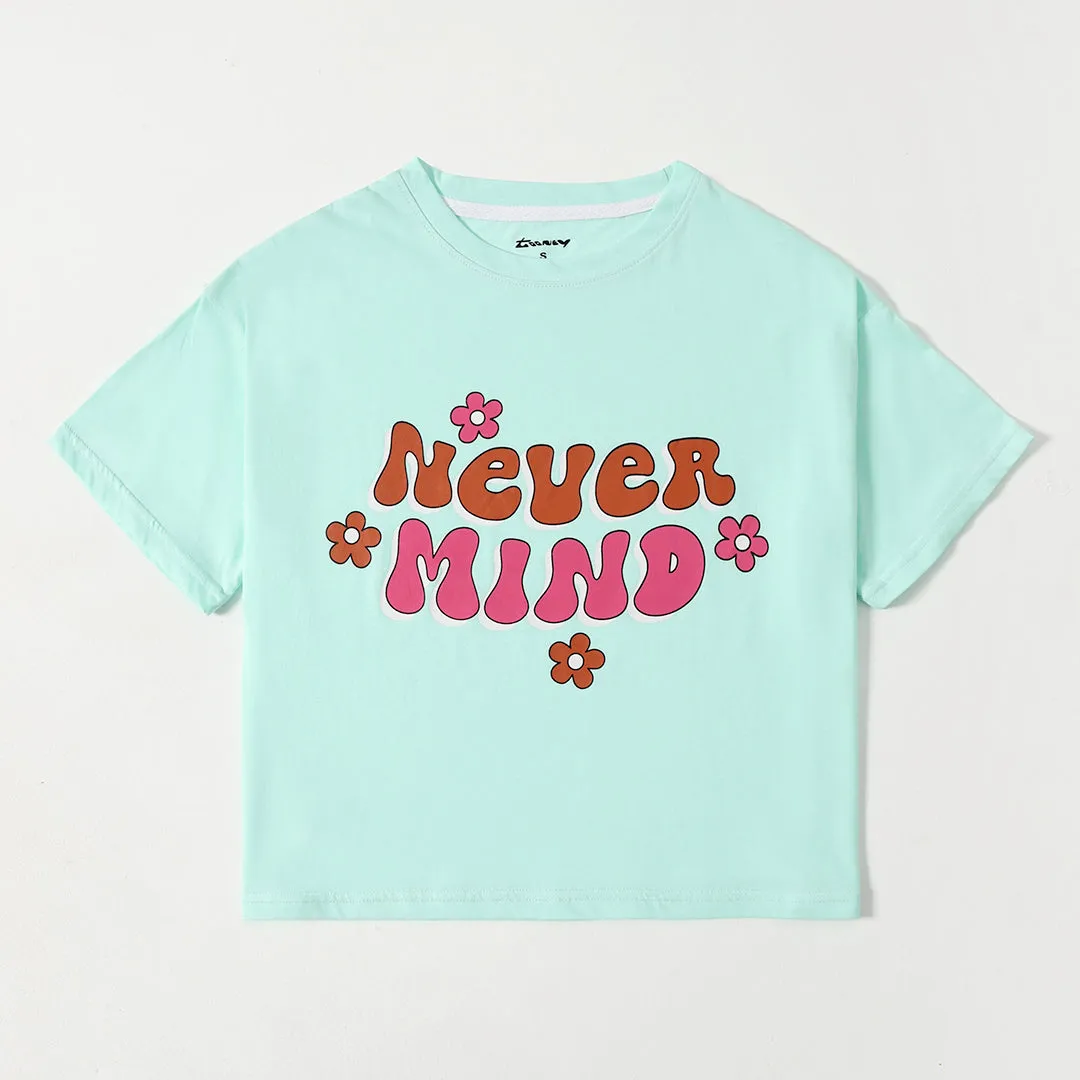 Never Mind Boxy Tee