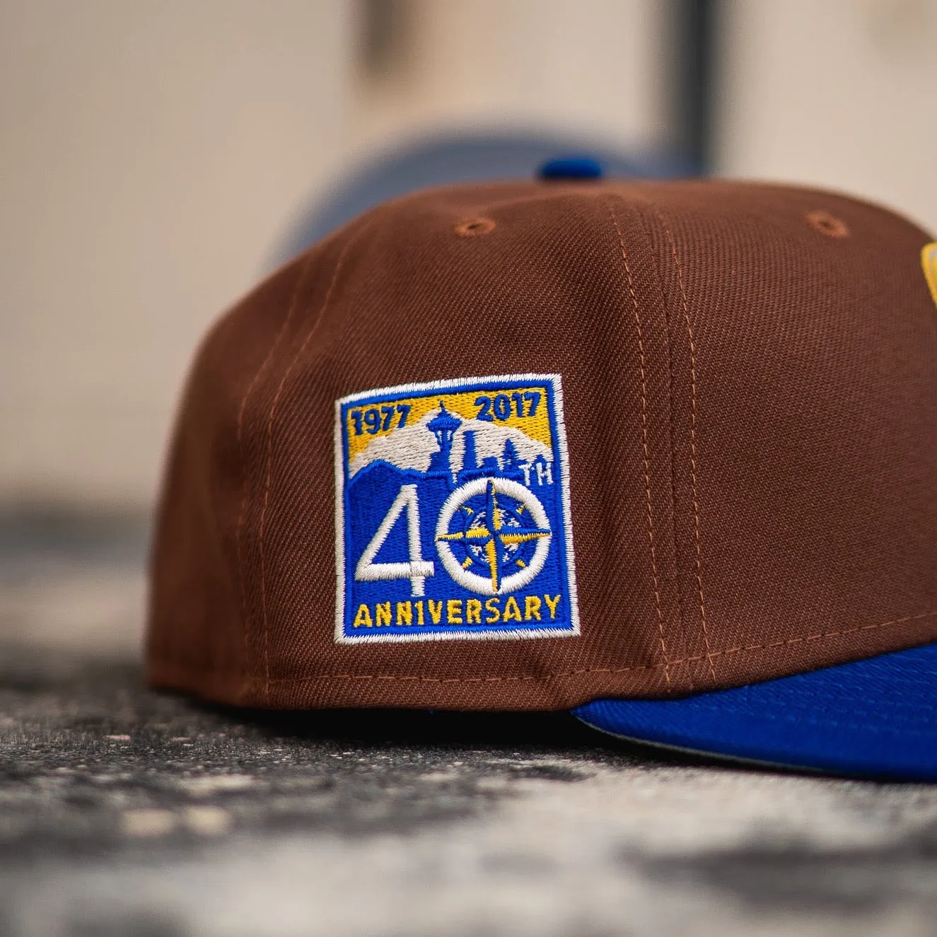 New Era Seattle Mariners 40th Anniversary Good Grey UV (Peanut/Royal)