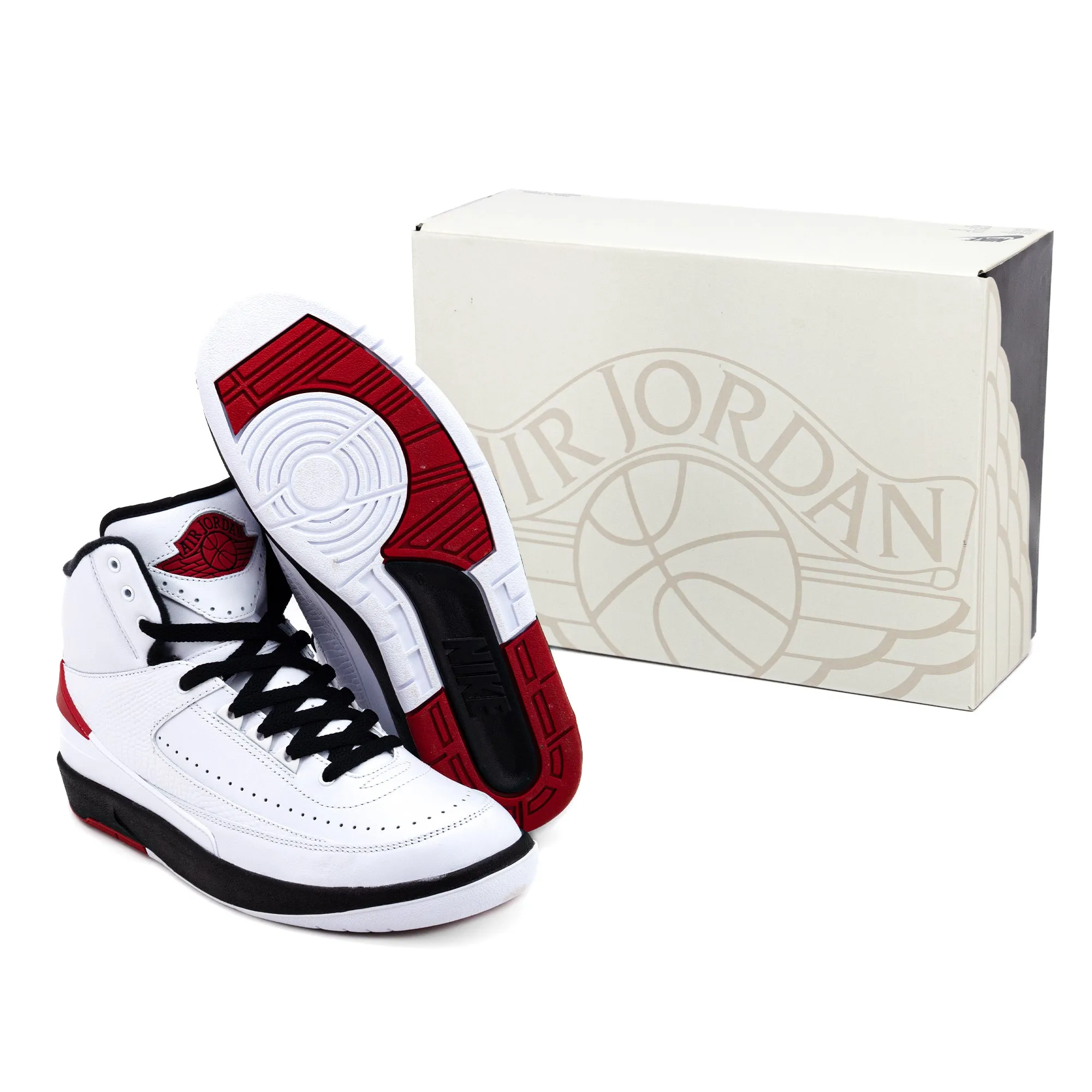 Nike Air Jordan 2 Retro "Chicago" White/Varsity Red-Black DX2454-106