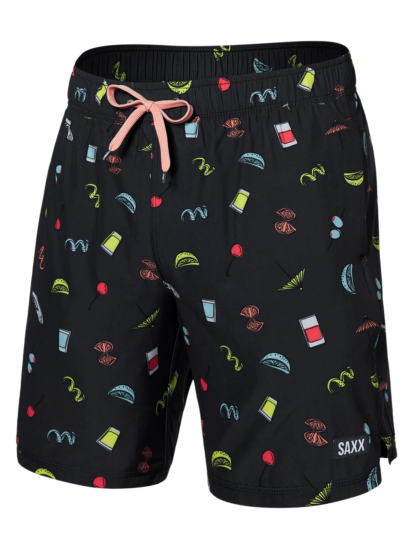 Oh Buoy 2n1 Volley 7 Twists And Shots/FD Black Boardshorts