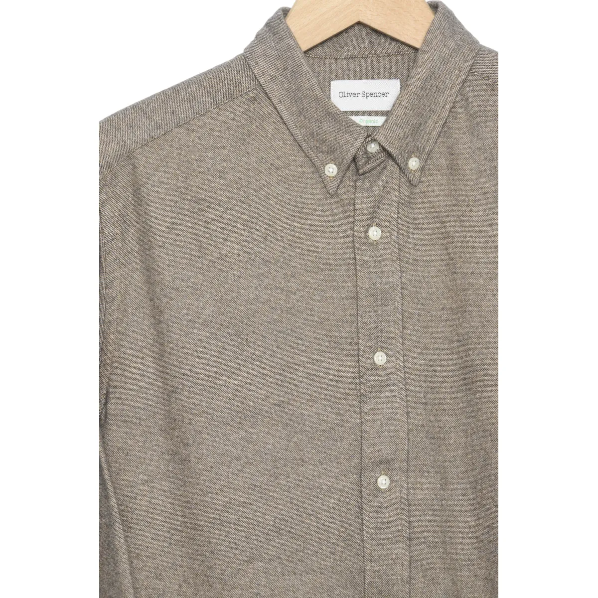 Oliver Spencer Brook Shirt Rutherford beige