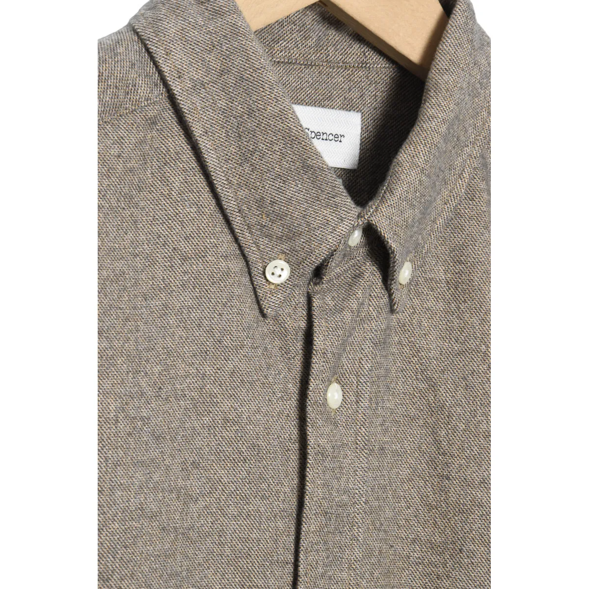 Oliver Spencer Brook Shirt Rutherford beige