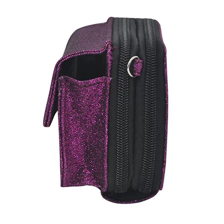 Purple Glitter NGIL Canvas All in One Wallet