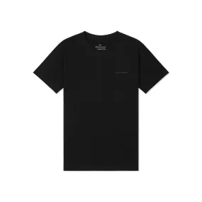 Recycled Bamboo T Shirt - Black / Black