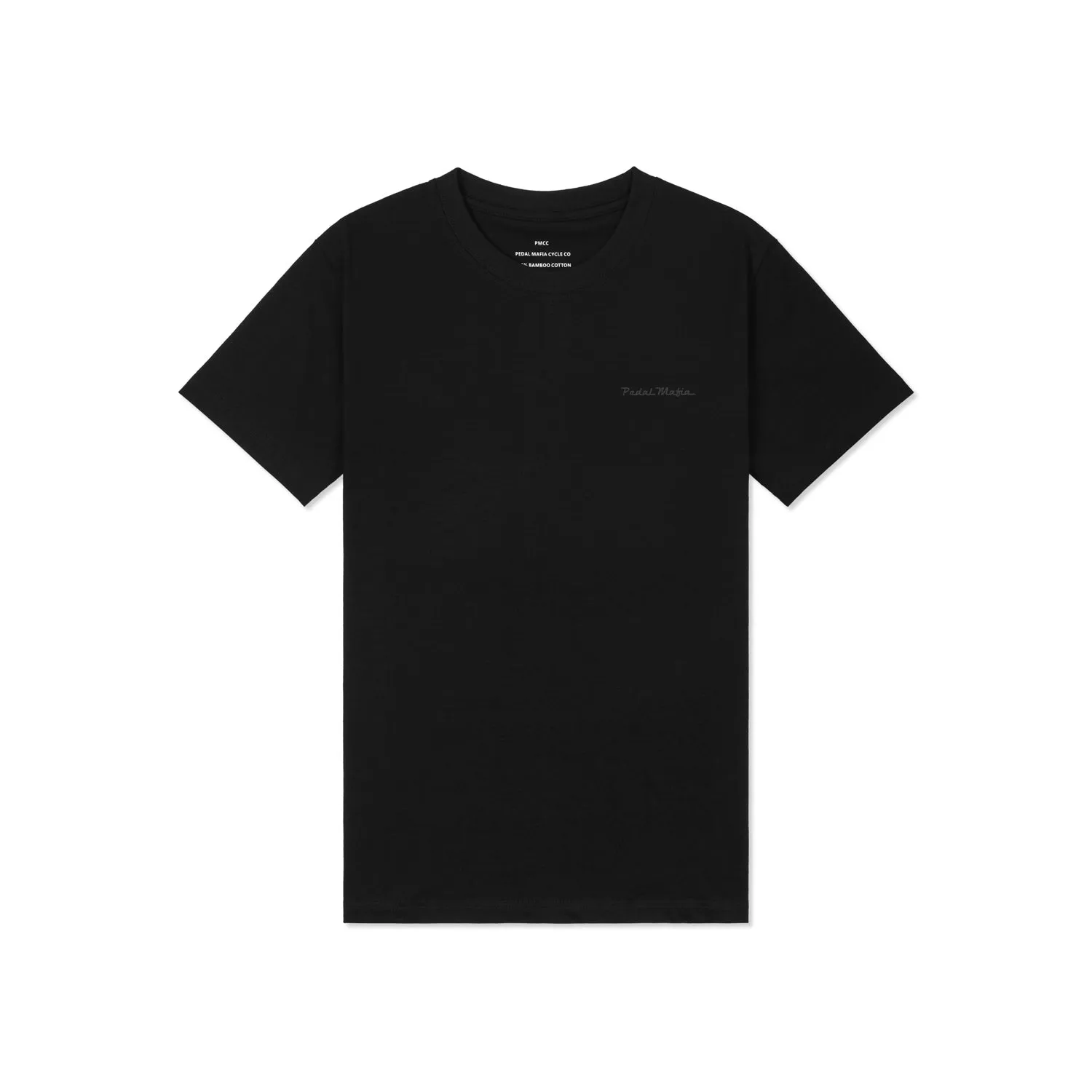 Recycled Bamboo T Shirt - Black / Black