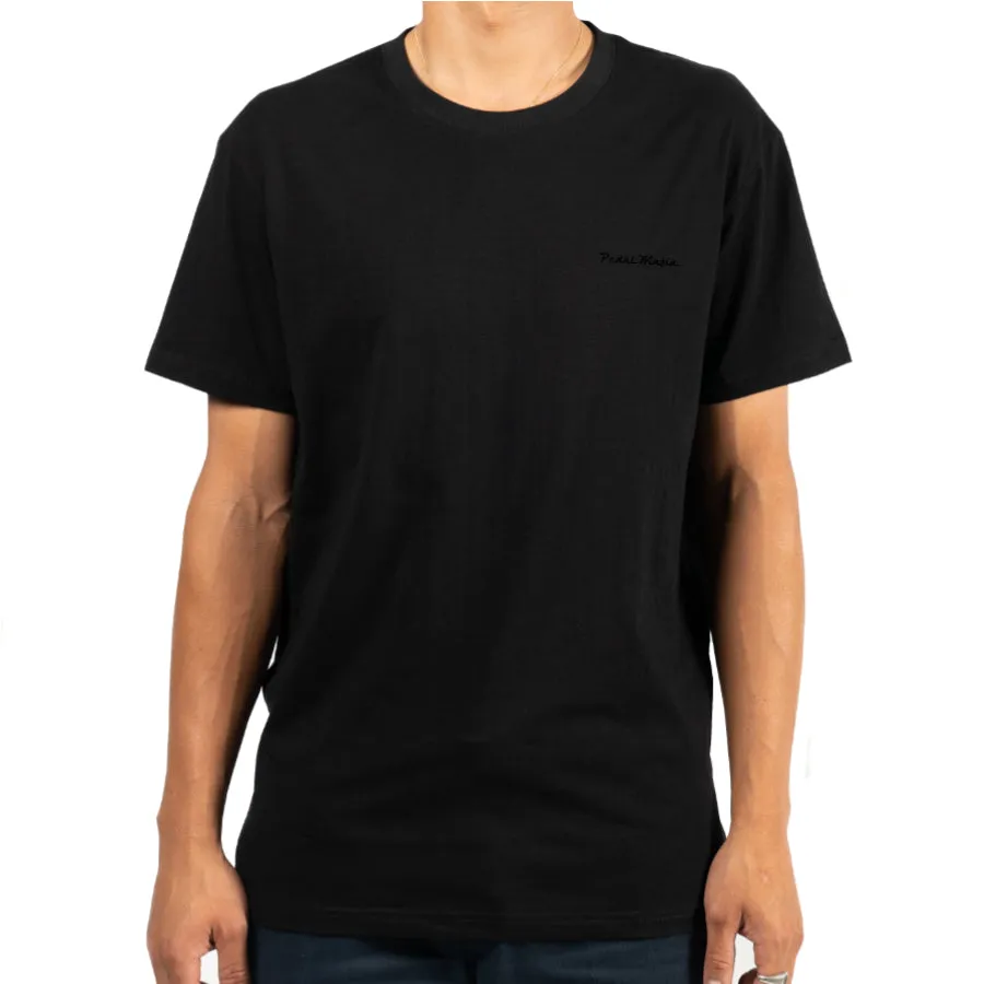 Recycled Bamboo T Shirt - Black / Black