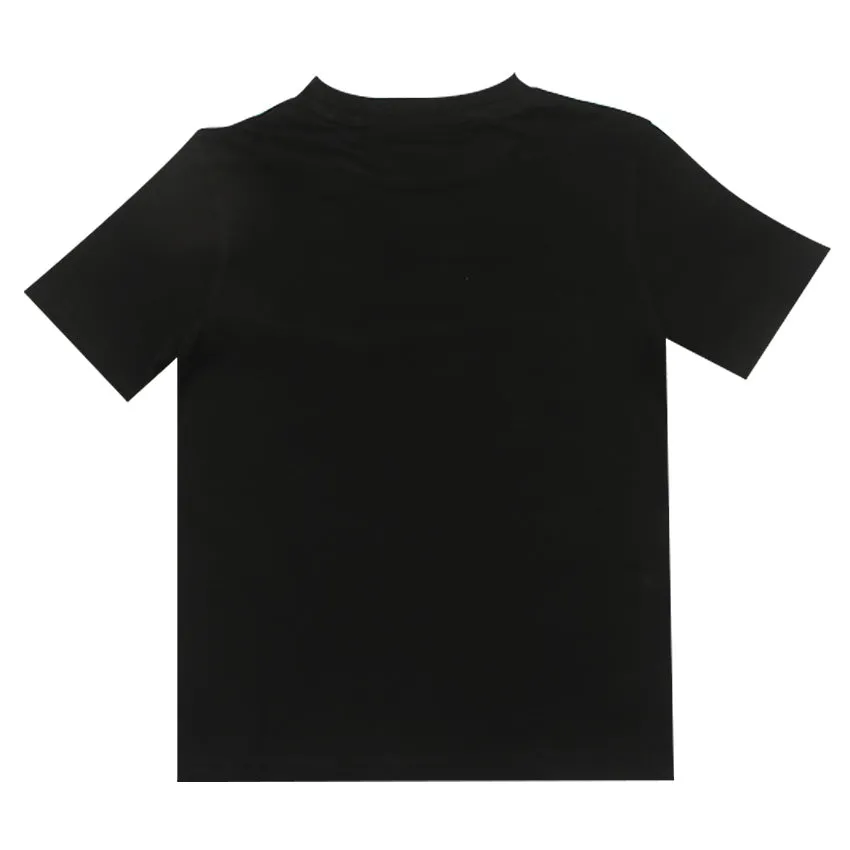 REDTAG Black T-Shirt