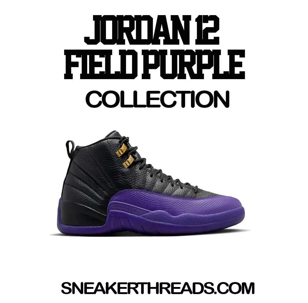 Retro 12 Field Purple Prosper Sweater