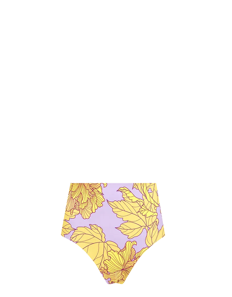 Reversible Compression High Waist Bikini Bottom