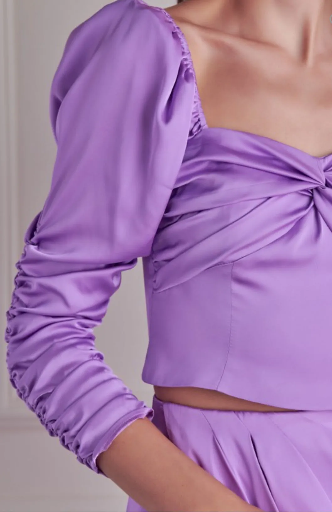 Rich lavender top- purple