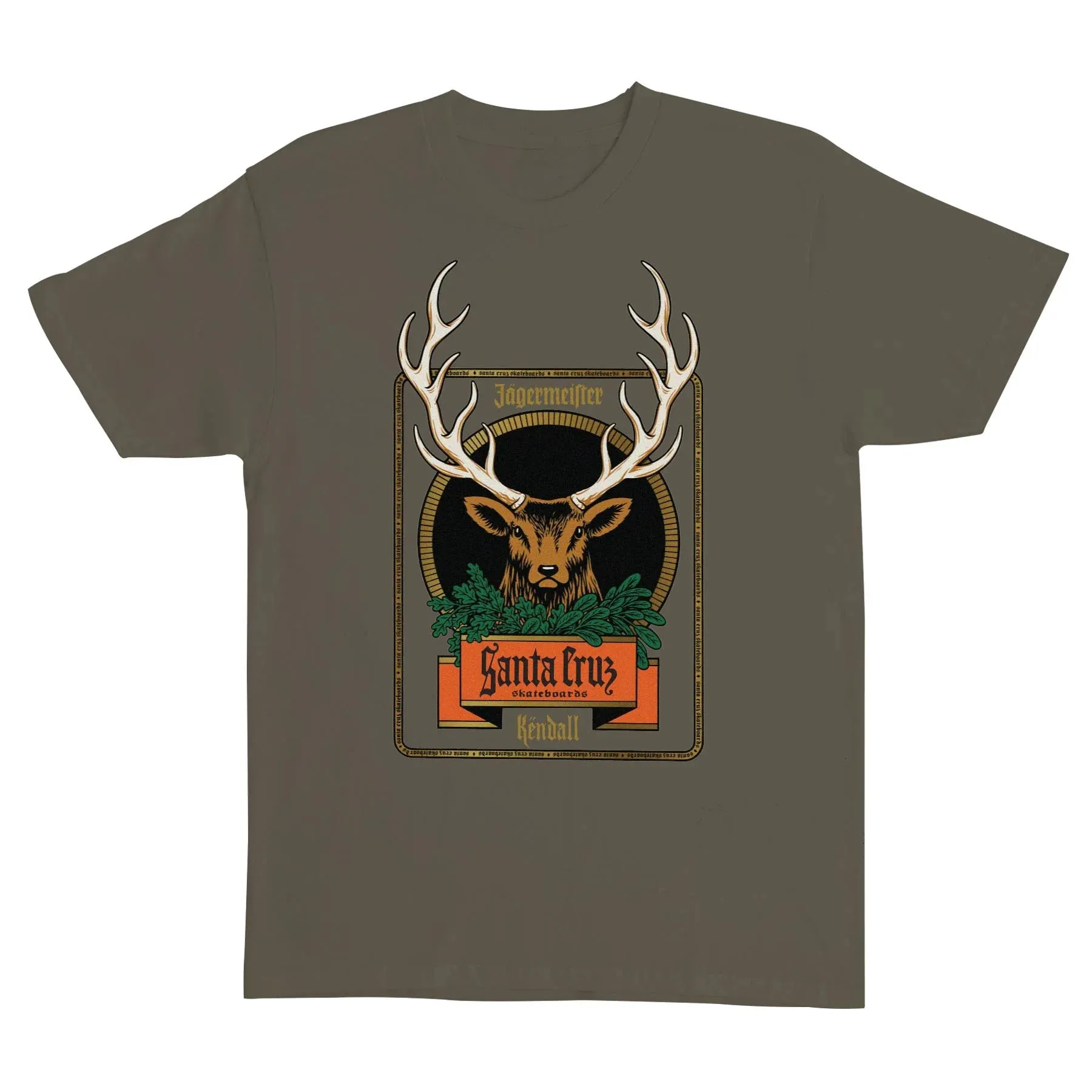 SANTA CRUZ Jgermeister Kendall Deer Mens Graphic T-Shirt