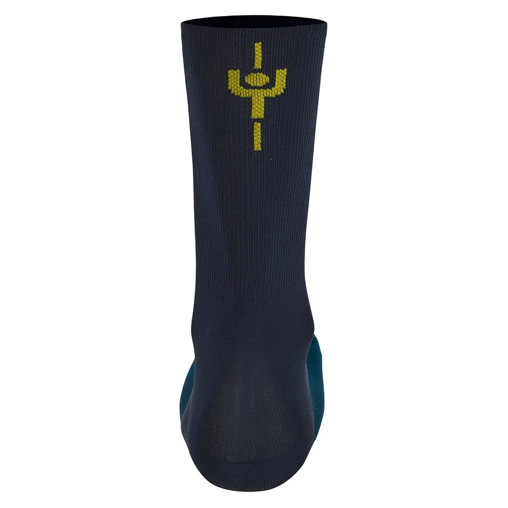 Santini TDF Le Maillot Jaune Socks - Navy Blue