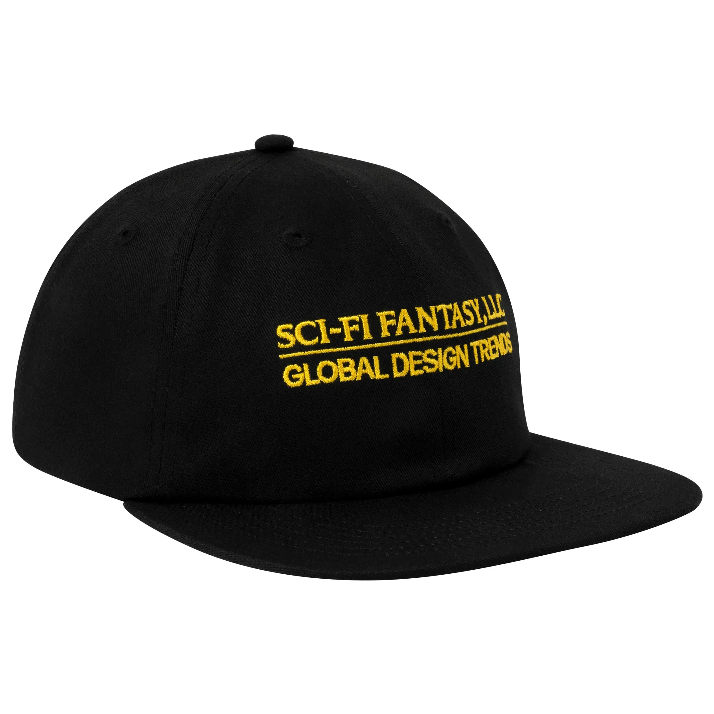 Sci-i Fantasy Design Trends Hat Black