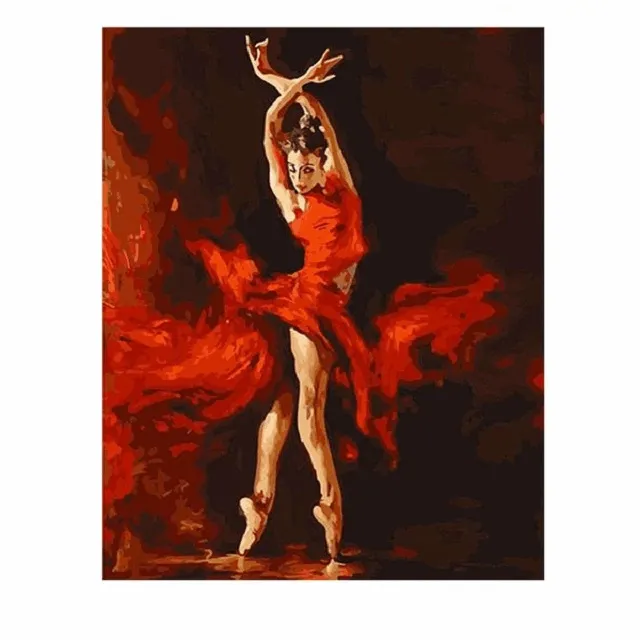 The Carmen Ballerina Paint by Numbers Set