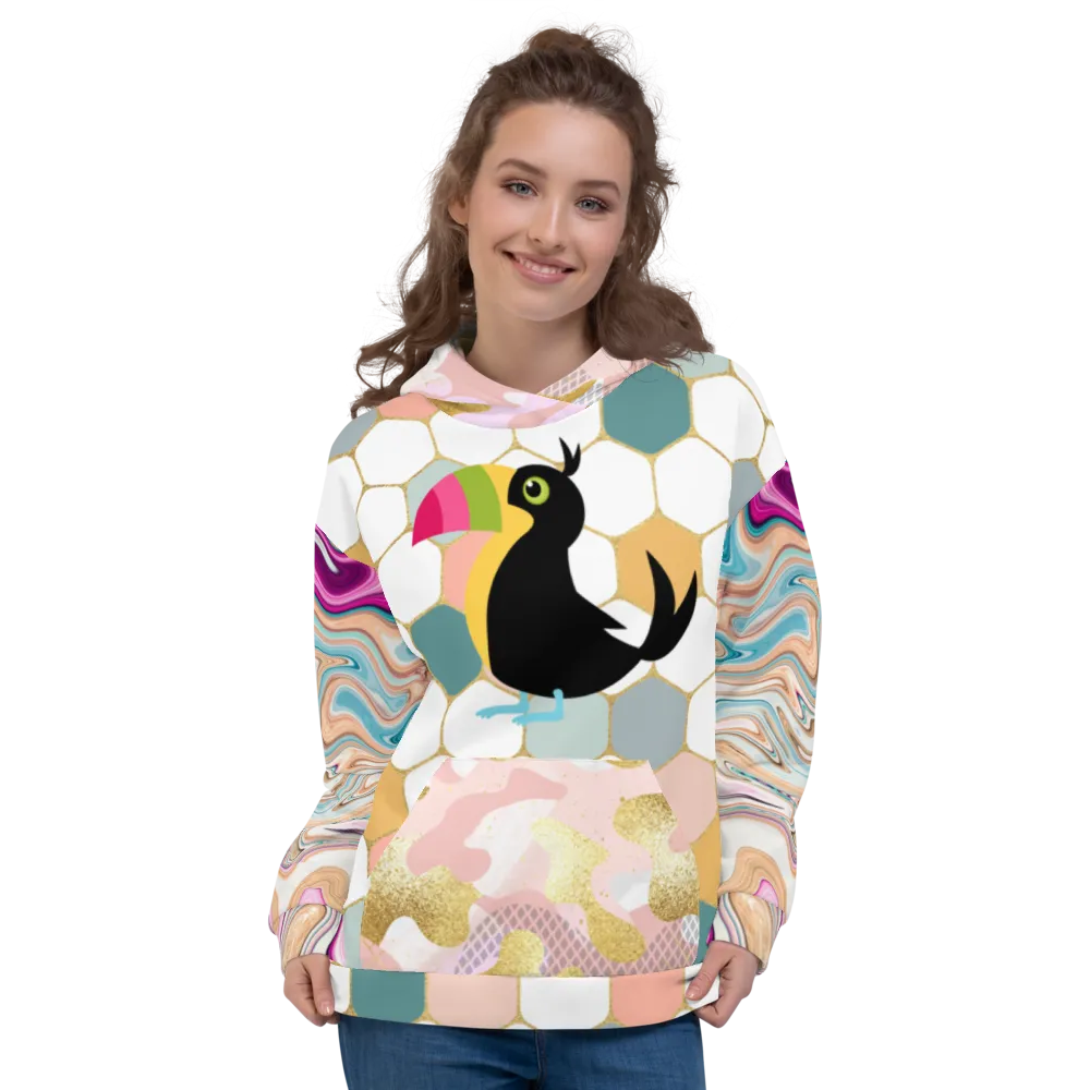 Toucan Swirl SYLKKE Hoody