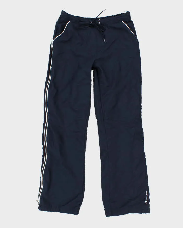 Vintage Champion Navy Track Bottoms - S